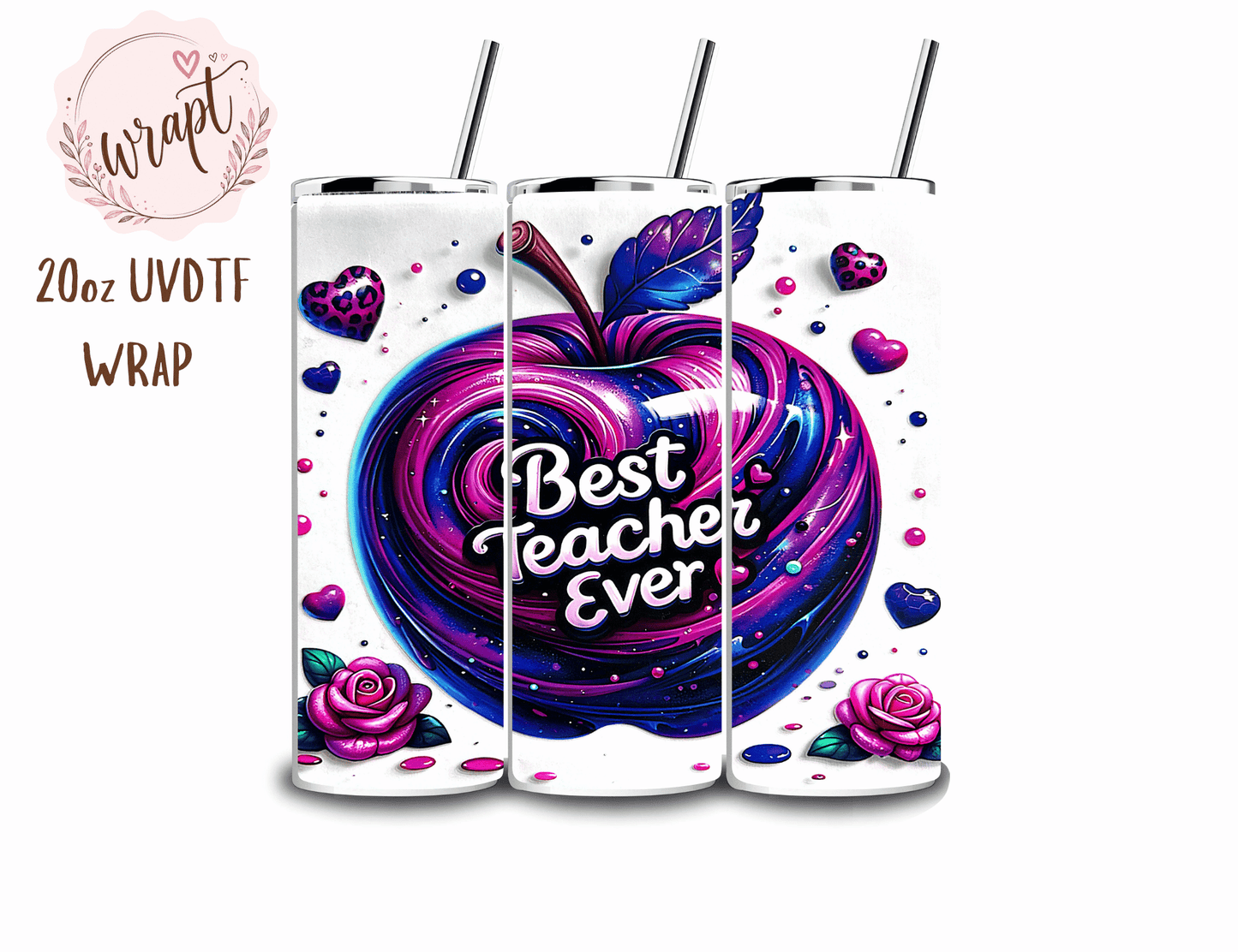 20oz UV DTF Wrap - D135