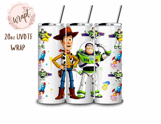 20oz UV DTF Wrap - D237