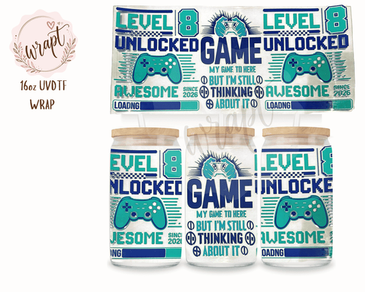 16oz UV DTF Wrap - W469