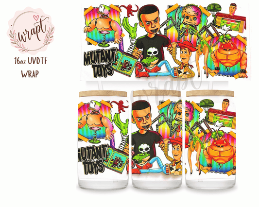 16oz UV DTF Wrap - W498