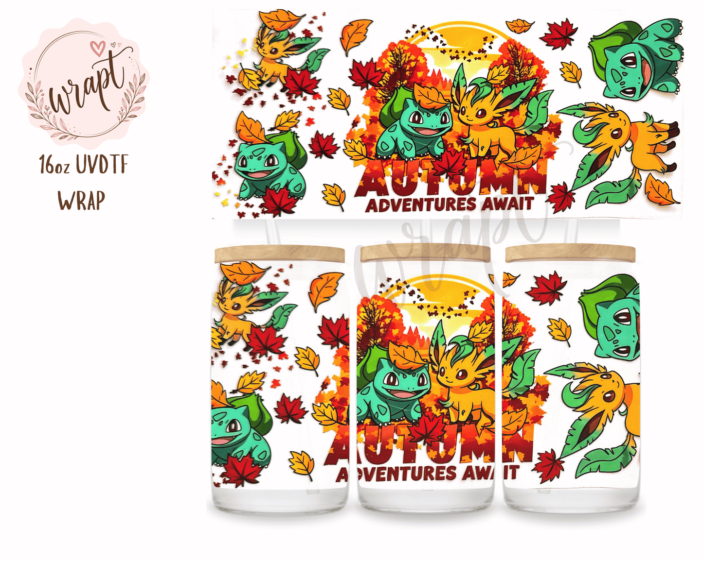 16oz UV DTF Wrap - W496