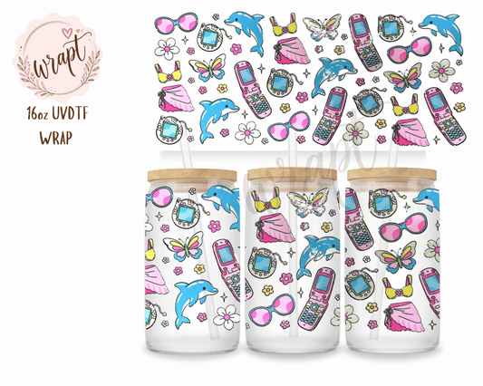 16oz UV DTF Wrap - W842
