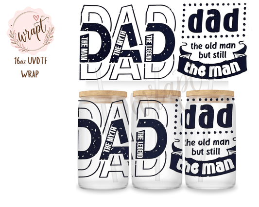 16oz UV DTF Wrap - W751