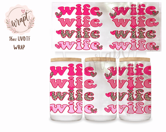 16oz UV DTF Wrap - W764