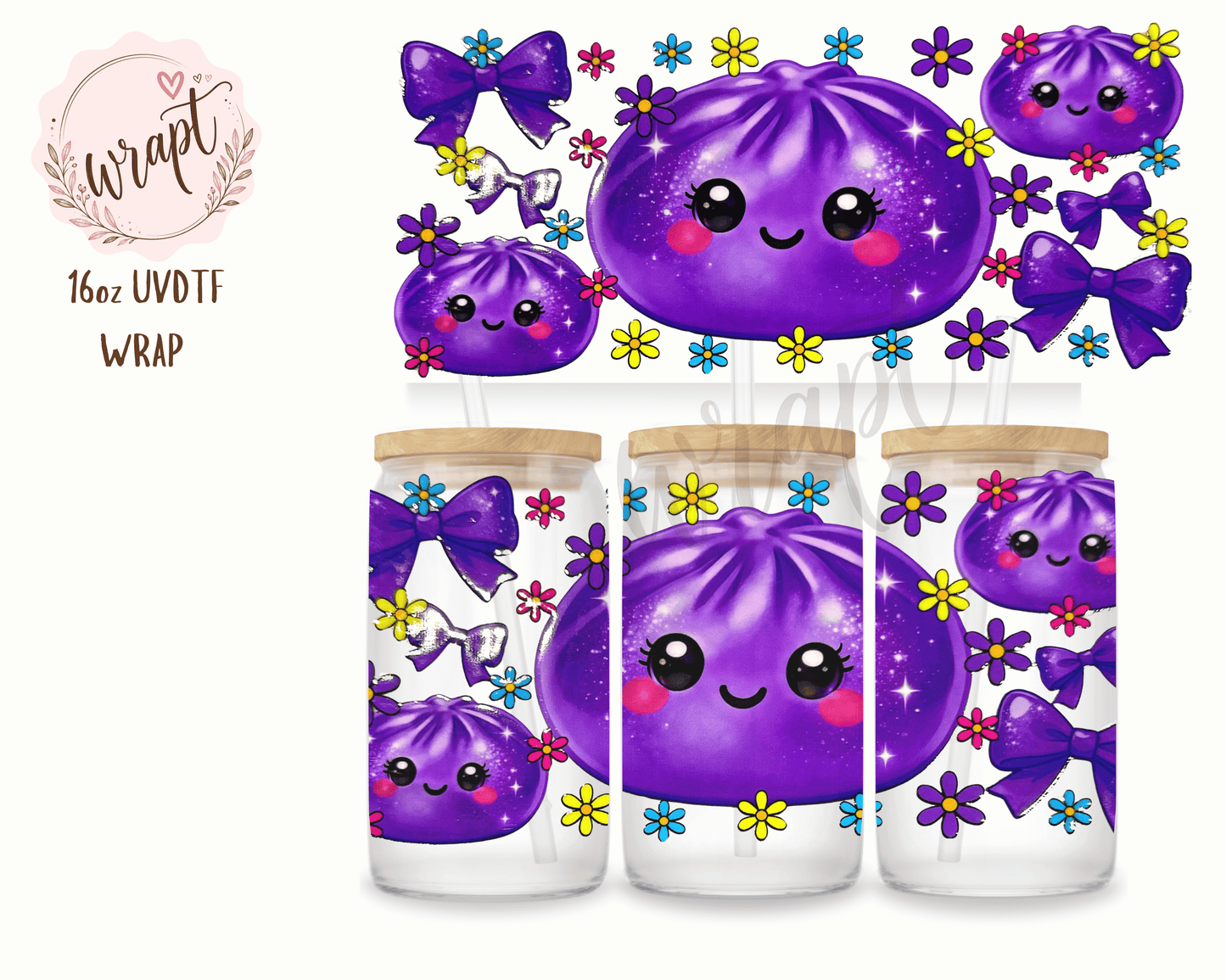 16oz UV DTF Wrap - W212