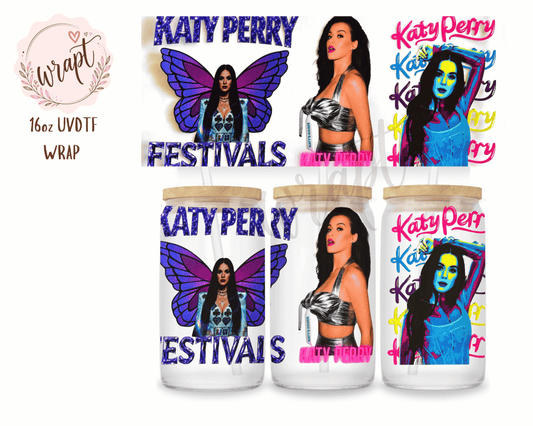 16oz UV DTF Wrap - W437