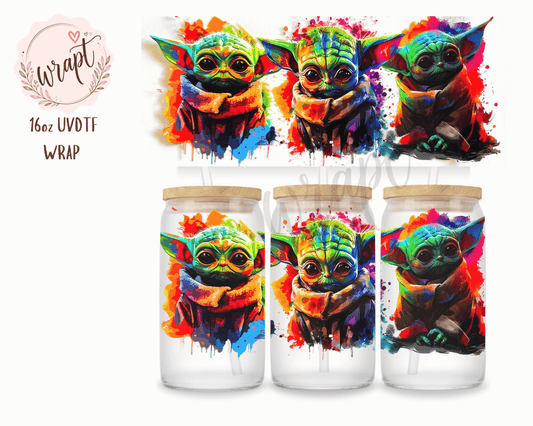 16oz UV DTF Wrap - W607