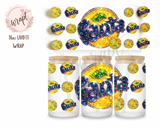 16oz UV DTF Wrap - W718