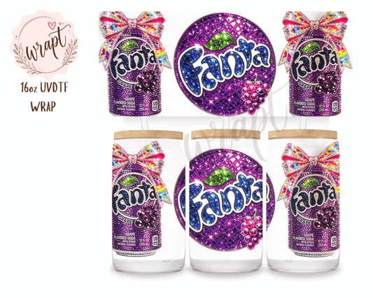 16oz UV DTF Wrap - W740