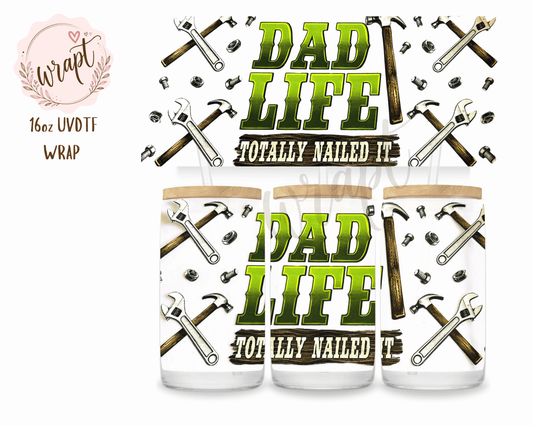 16oz UV DTF Wrap - W657