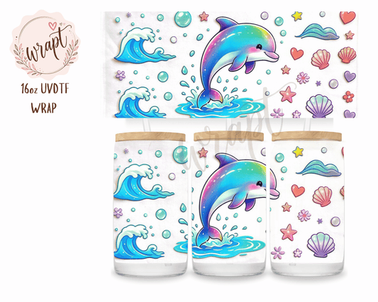 16oz UV DTF Wrap - W988