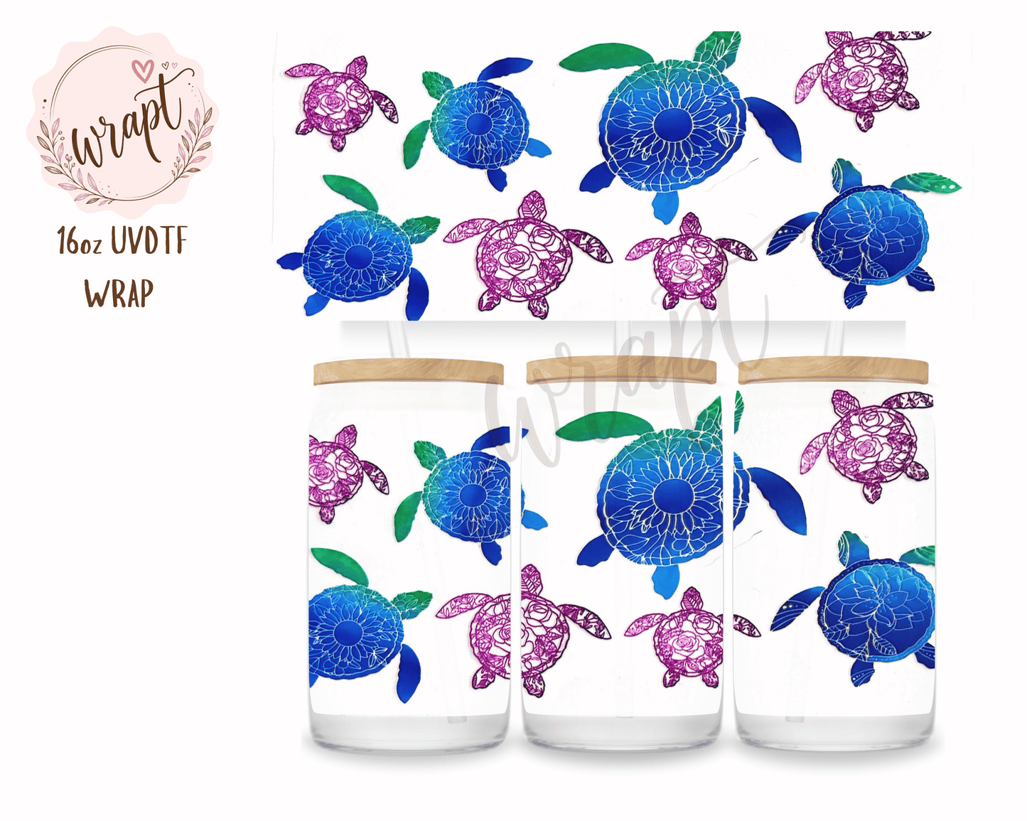 16oz UV DTF Wrap - W1035