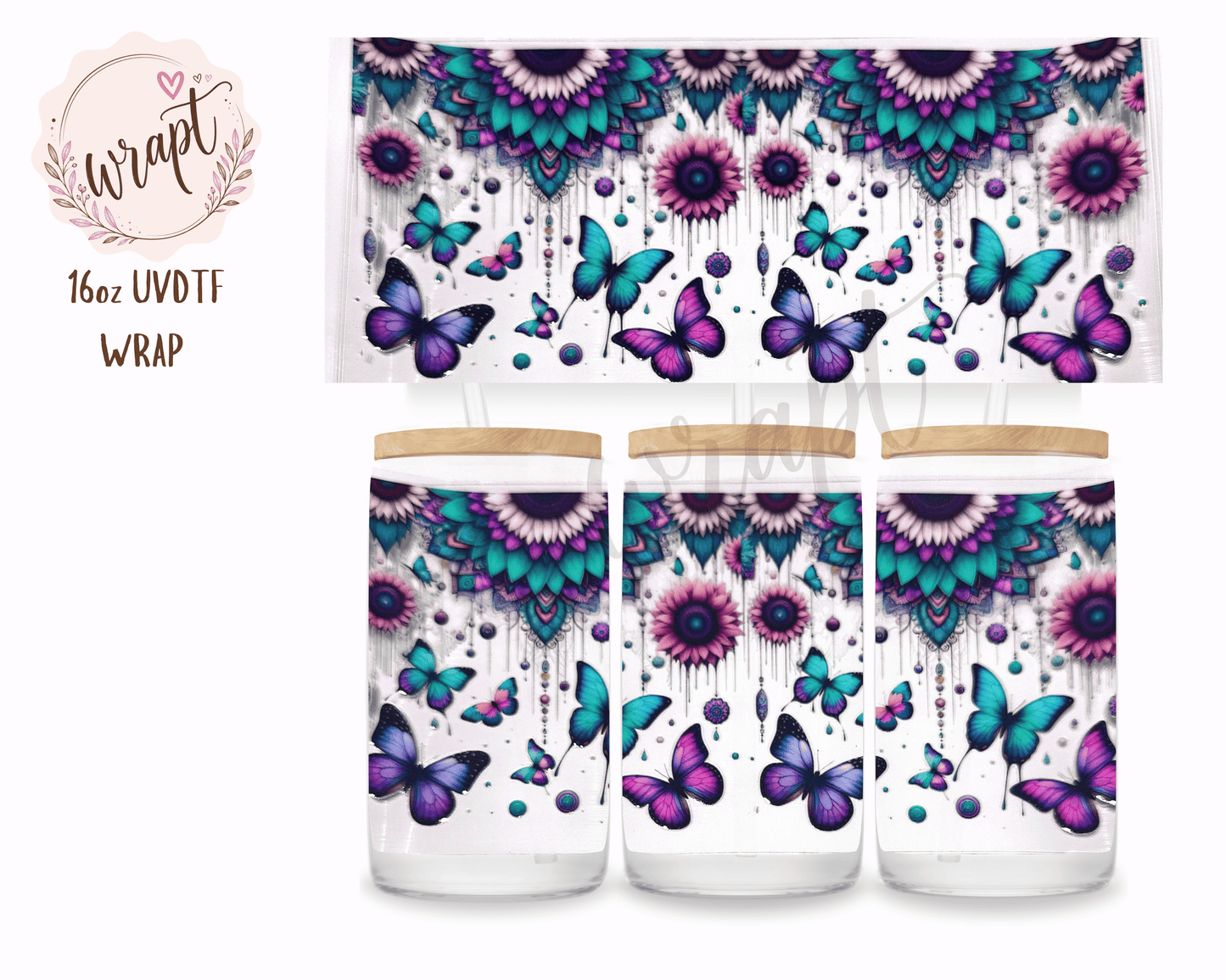 16oz UV DTF Wrap - W1052