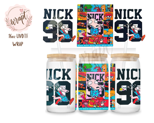 16oz UV DTF Wrap - W531