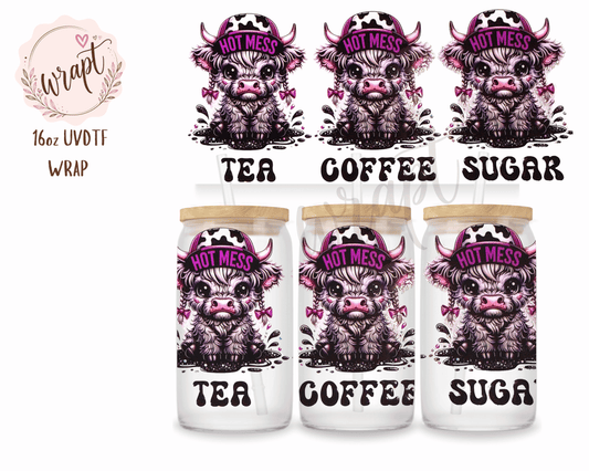 16oz UV DTF Wrap - W966