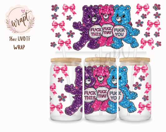 16oz UV DTF Wrap - W119