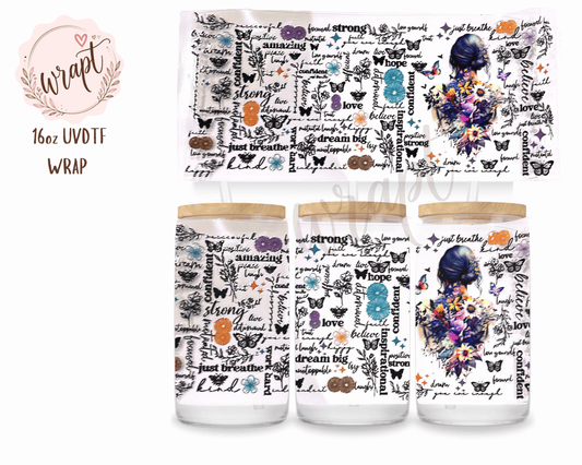 16oz UV DTF Wrap - W217
