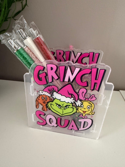 Pen Holder -Grinch