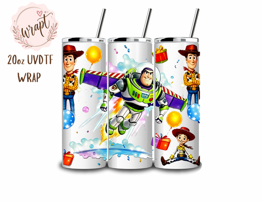 20oz UV DTF Wrap - D233