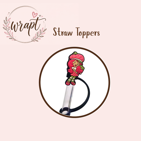 Straw Topper  - shortcake