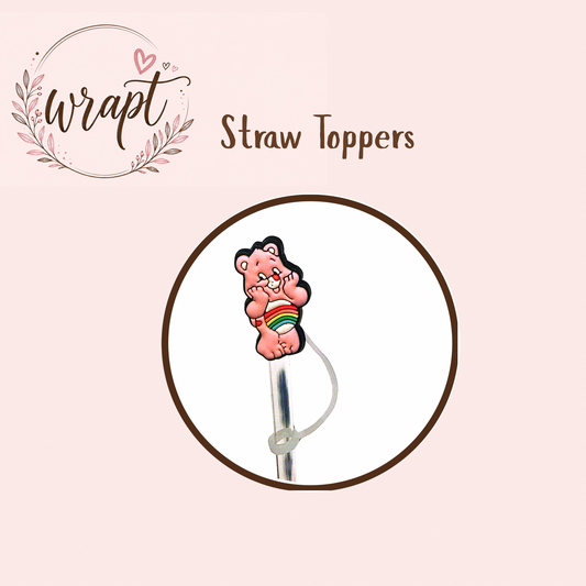 Straw Topper  -care b3ar 2