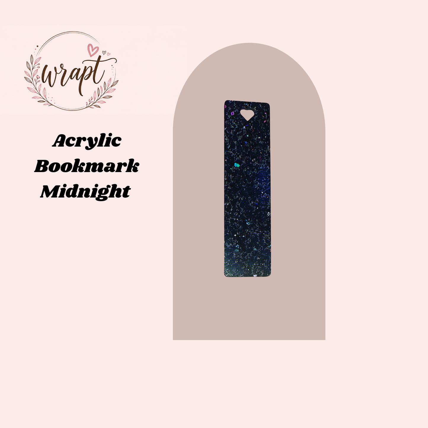 Acrylic Bookmark -Midnight