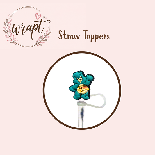Straw Topper  -care b3ar