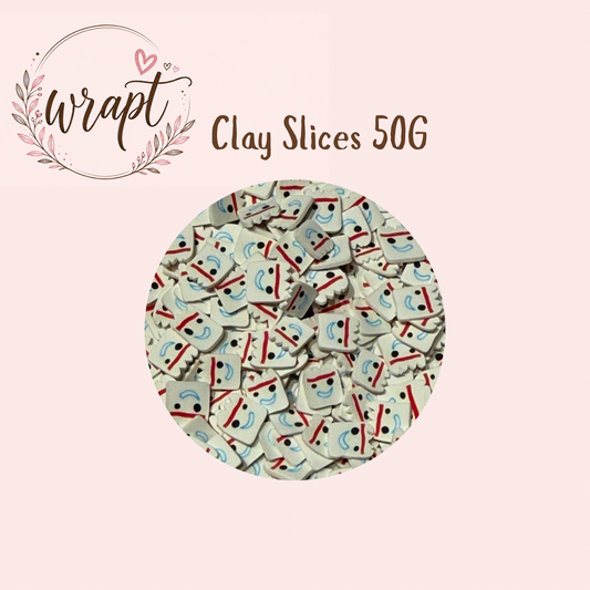 Polymer Clay Slices 50g -Forky