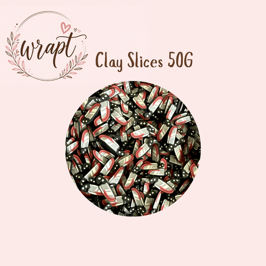 Polymer Clay Slices 50g - Knives